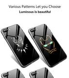 Superhero Luminous Glass Phone Cases for Iphone ..........(Several Different Characters)