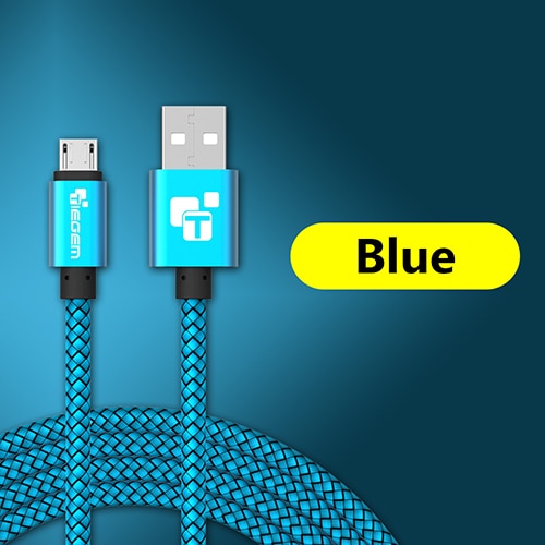 Durable Braided Armor Micro USB Cable (Multiple Colors)