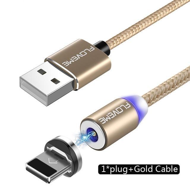 1M/3FT Magnetic Charge Cable , Micro USB Cable For IPhone/USB /Type C Led Cable/ (MultipleColors)