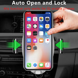 Shock Armour Qi Wireless Car Charger Dash Board/Windshield Mount Universal